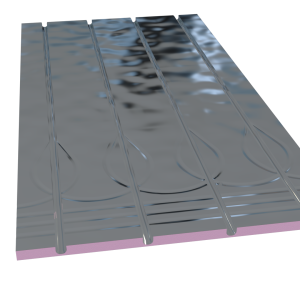 XPS 20mm UFH Panel with Aluminium Diffuser