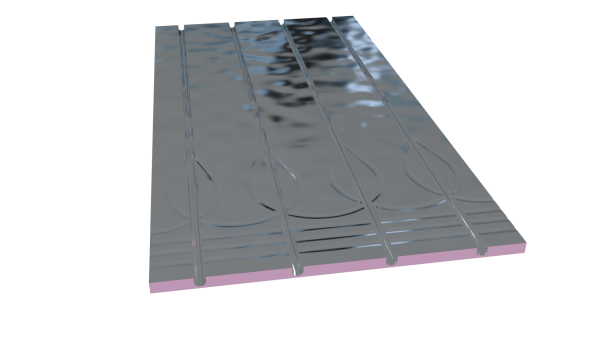XPS 20mm UFH Panel with Aluminium Diffuser