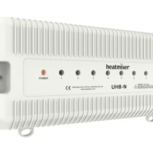 Heatmiser UH8-N- 8 Zone 12v Wiring Centre
