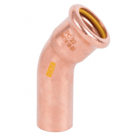 Aquagas spigot 45 degree bend