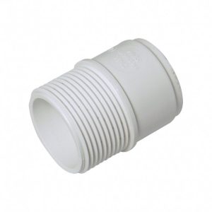 Floplast Male Iron Solvent Weld Adaptor