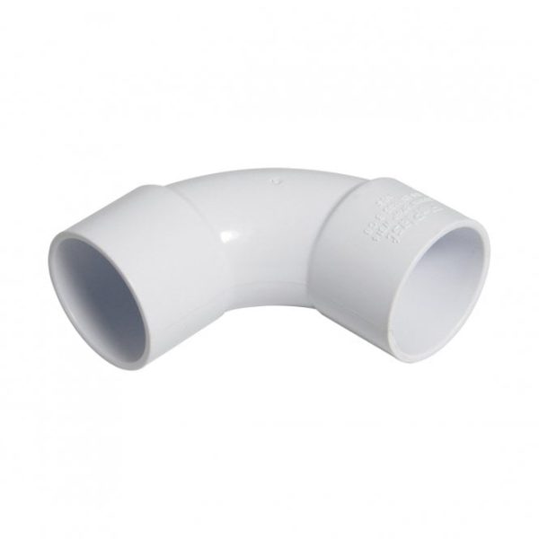 Floplas 87.5 Degree Swept Bend Solvent Waste Fitting