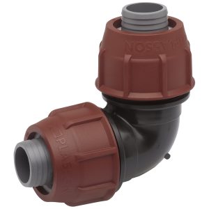 Plasson Barrier MDPE Equal Elbow