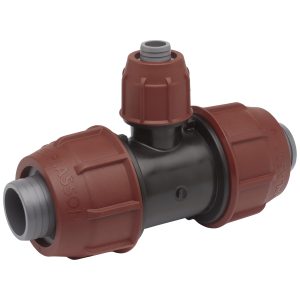 Plasson Barrier MDPE Branch Reduced Tee 2734